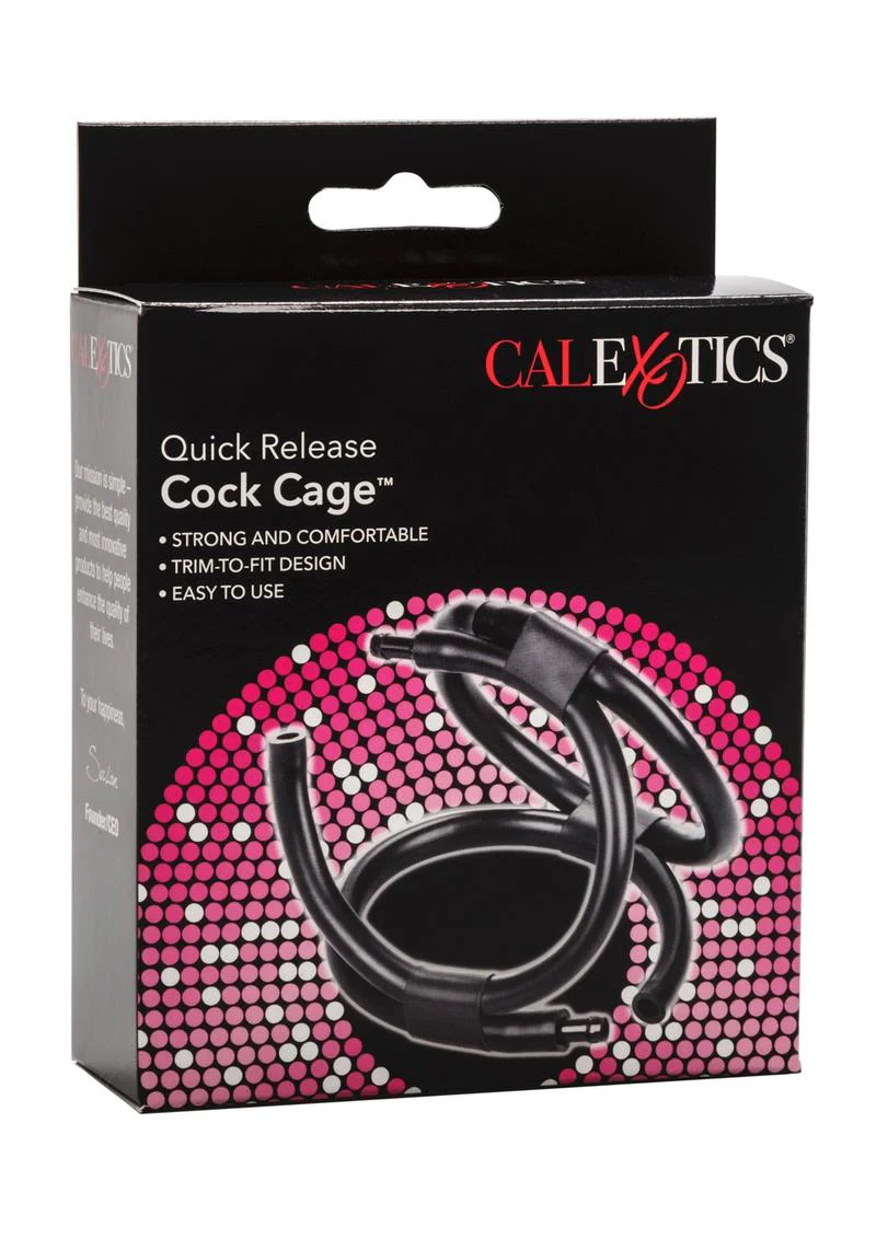 Quick Release Cock Cage Cock Ring - Image 2