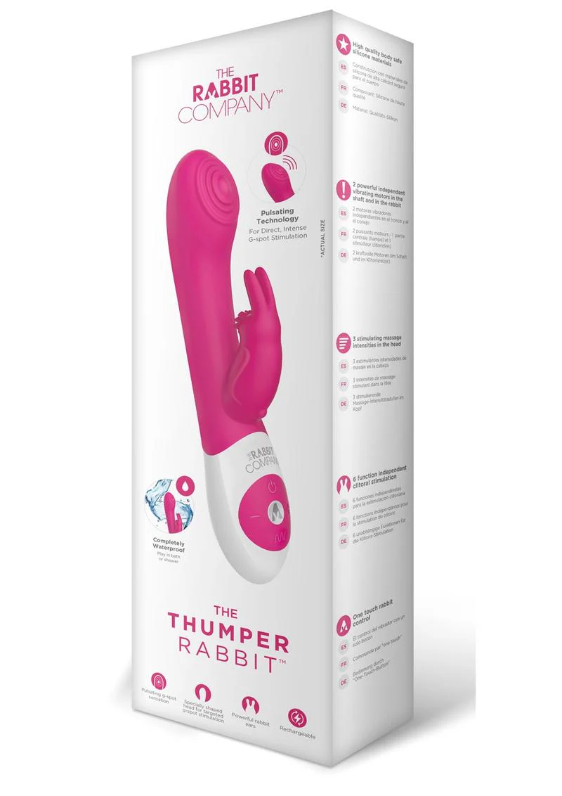 Rabbit Company The Thumper Rabbit Rechargeable Silicone Vibrator - Image 3
