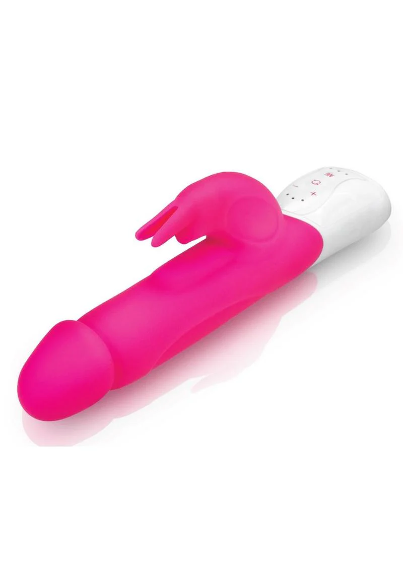 Rabbit Essentials Rechargeable Silicone Realistic Rabbit - Image 2