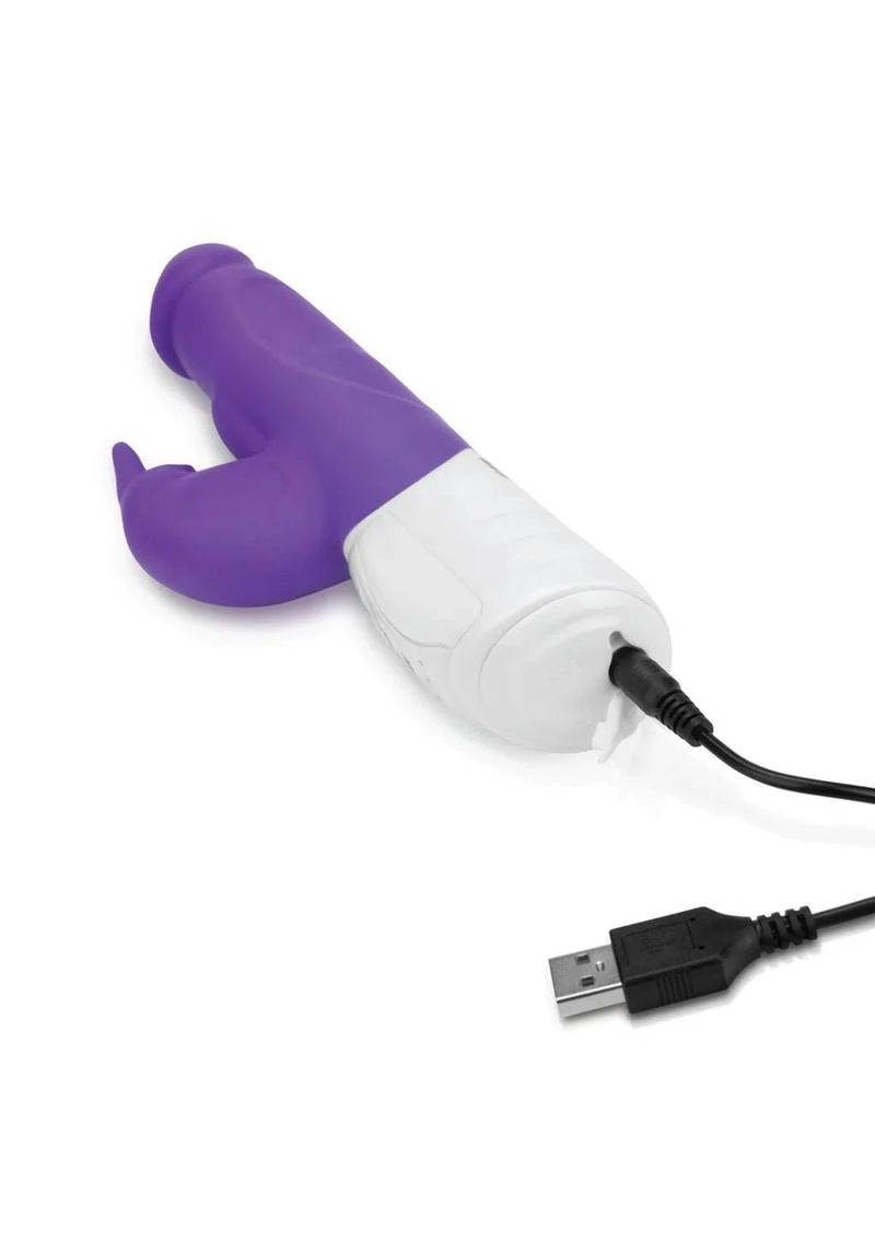 Rabbit Essentials Rechargeable Silicone Realistic Rabbit - Image 5