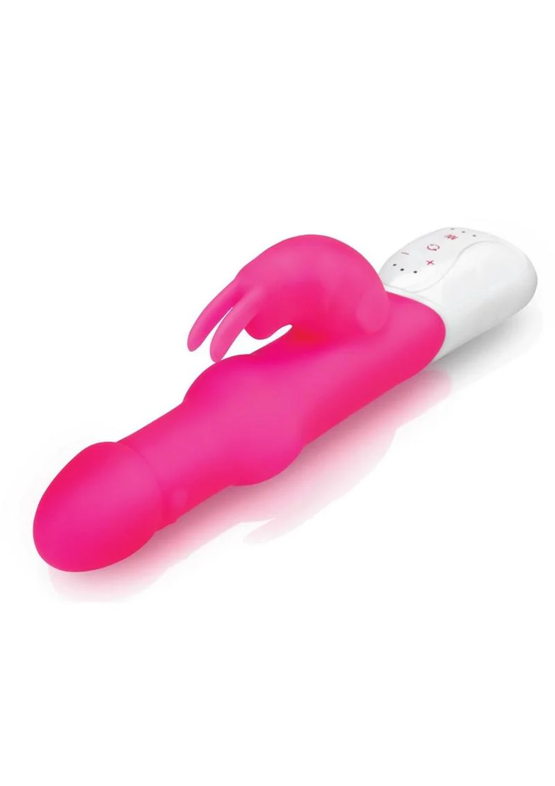 Rabbit Essentials Silicone Rechargeable Pearls Rabbit Vibrator - Image 2