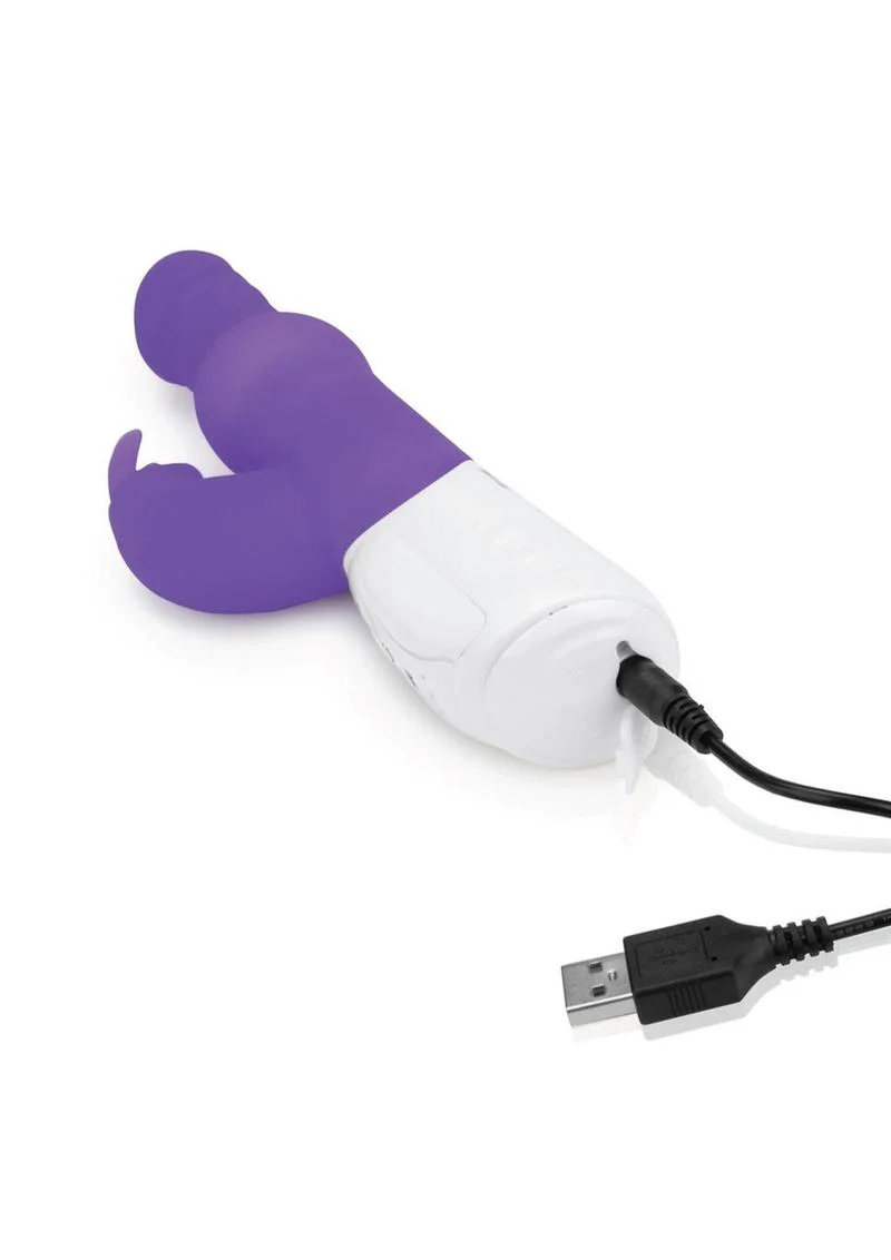 Rabbit Essentials Silicone Rechargeable Pearls Rabbit Vibrator - Image 5