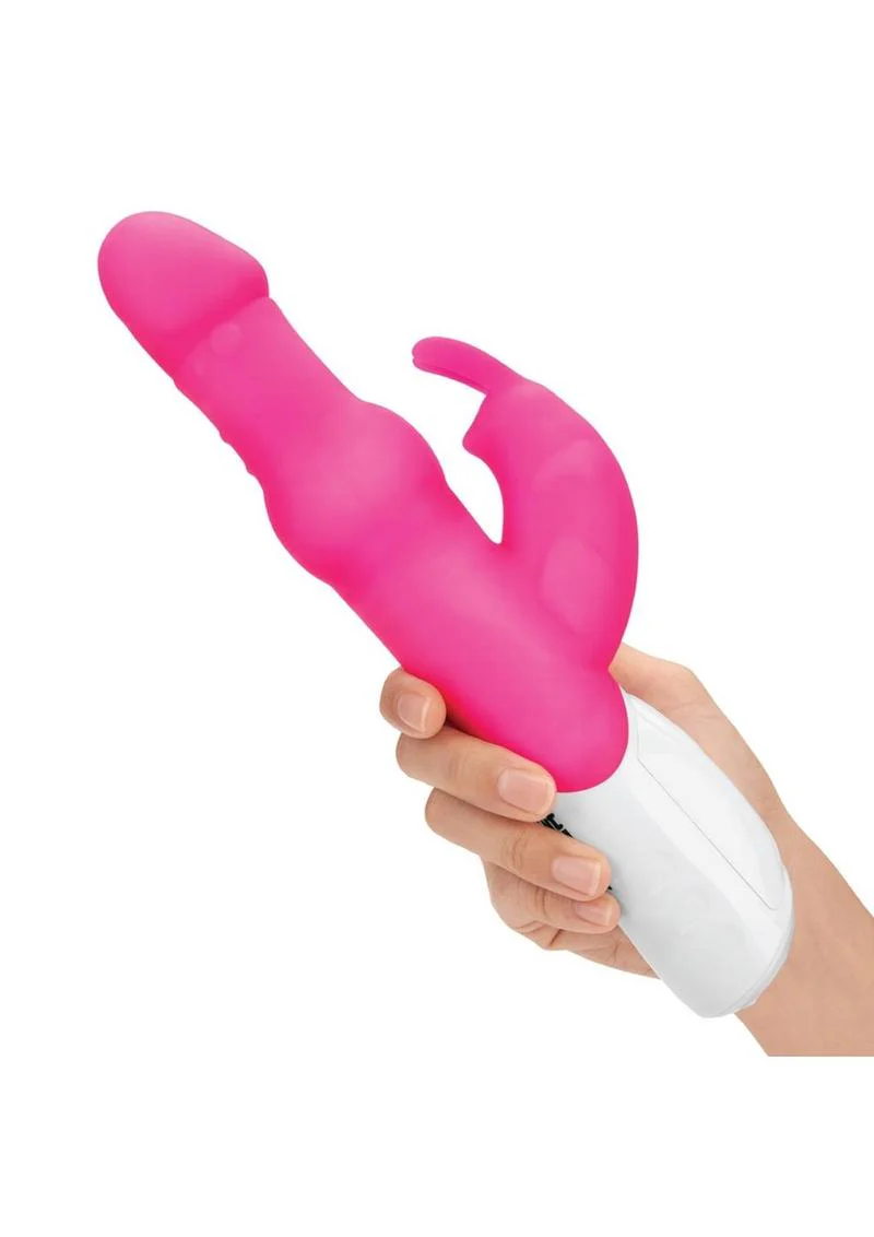 Rabbit Essentials Silicone Rechargeable Pearls Rabbit Vibrator - Image 7