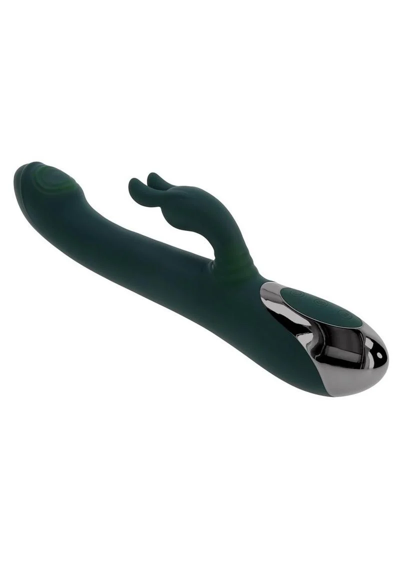 Rabbit Tap Tap Rechargeable Silicone Dual Vibrator - Image 3