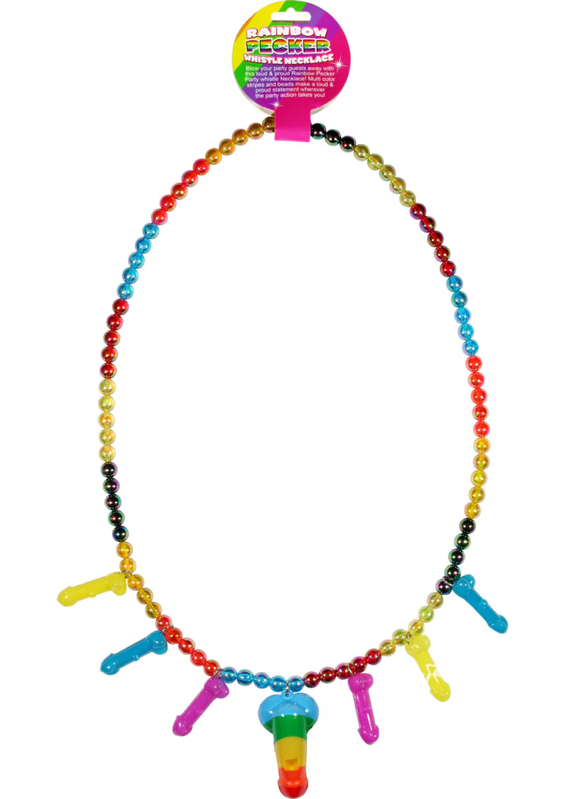Rainbow Pecker Whistle Necklace - Image 2