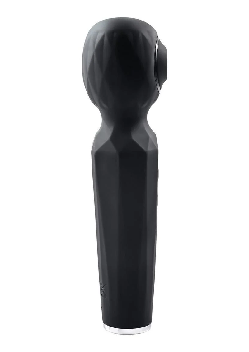 Rainbow Sucker Rechargeable Silicone Wand Vibrator - Image 4