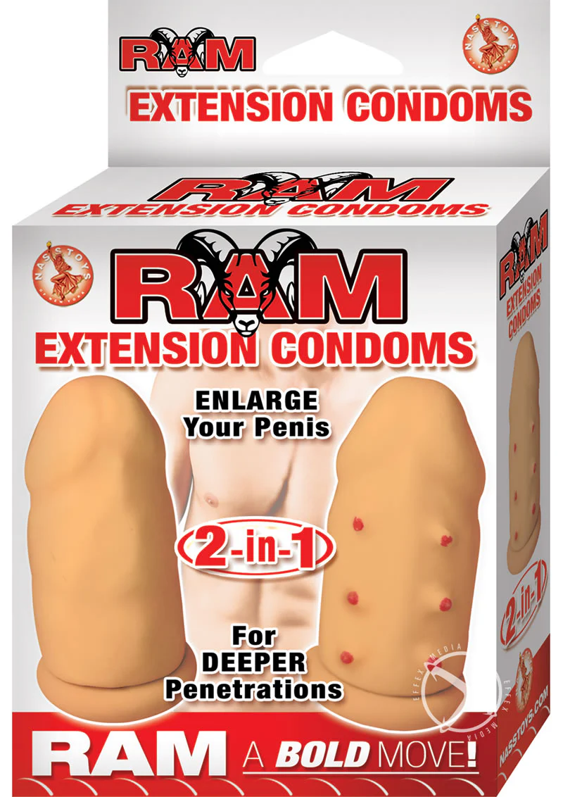 Ram Extension Condoms Latex Extender Sleeves - Image 4