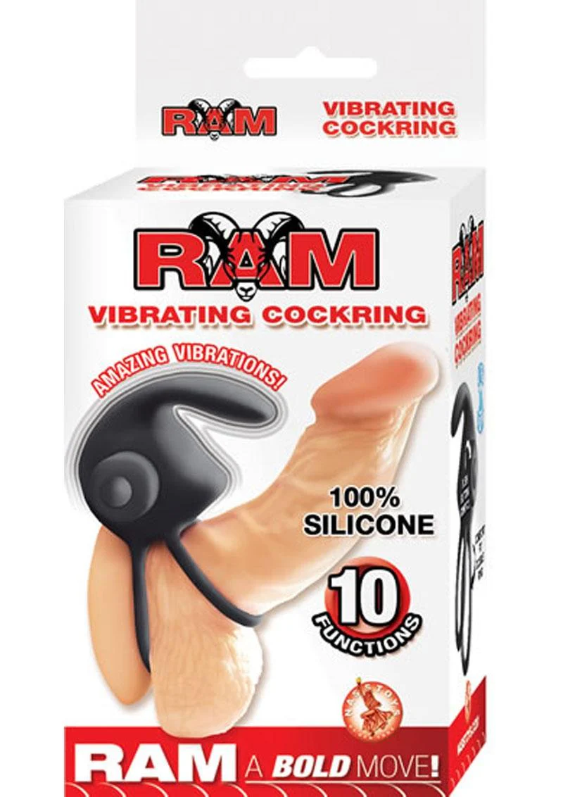 Ram Silicone Vibrating Cock Ring - Image 3