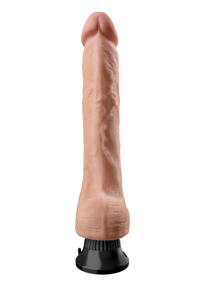 Real Feel Deluxe No. 11 Wallbanger Vibrating Dildo Waterproof - Image 3