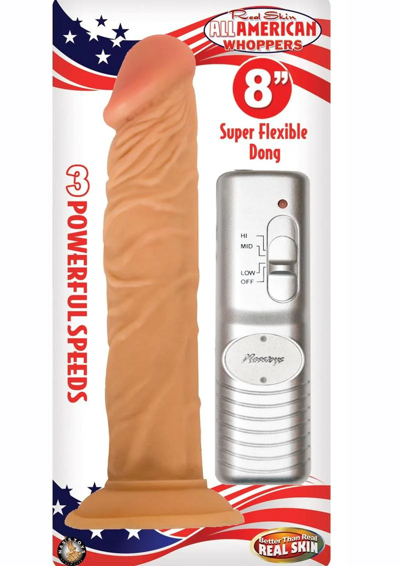 Real Skin All American Whoppers Vibrating Dildo - Image 6
