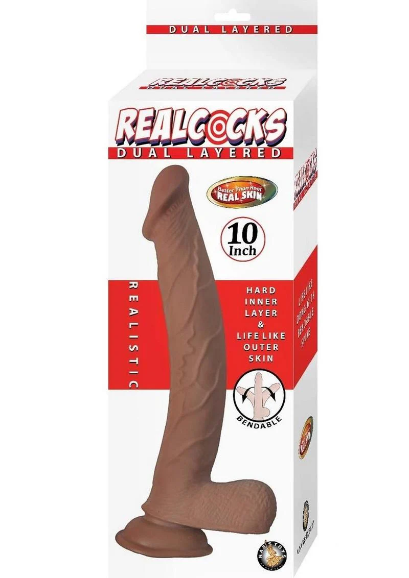 Realcocks Dual Layered Bendable Dildo - Image 7