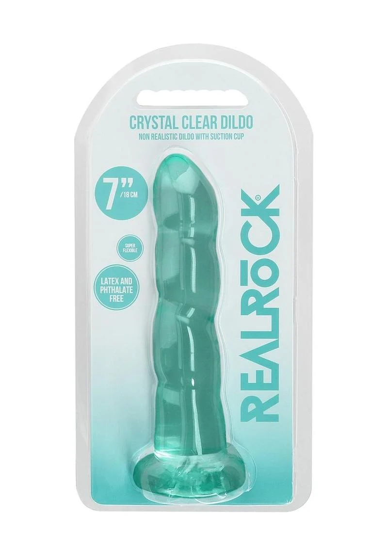 Realrock Crystal Clear Dildo with Suction Cup - Image 14