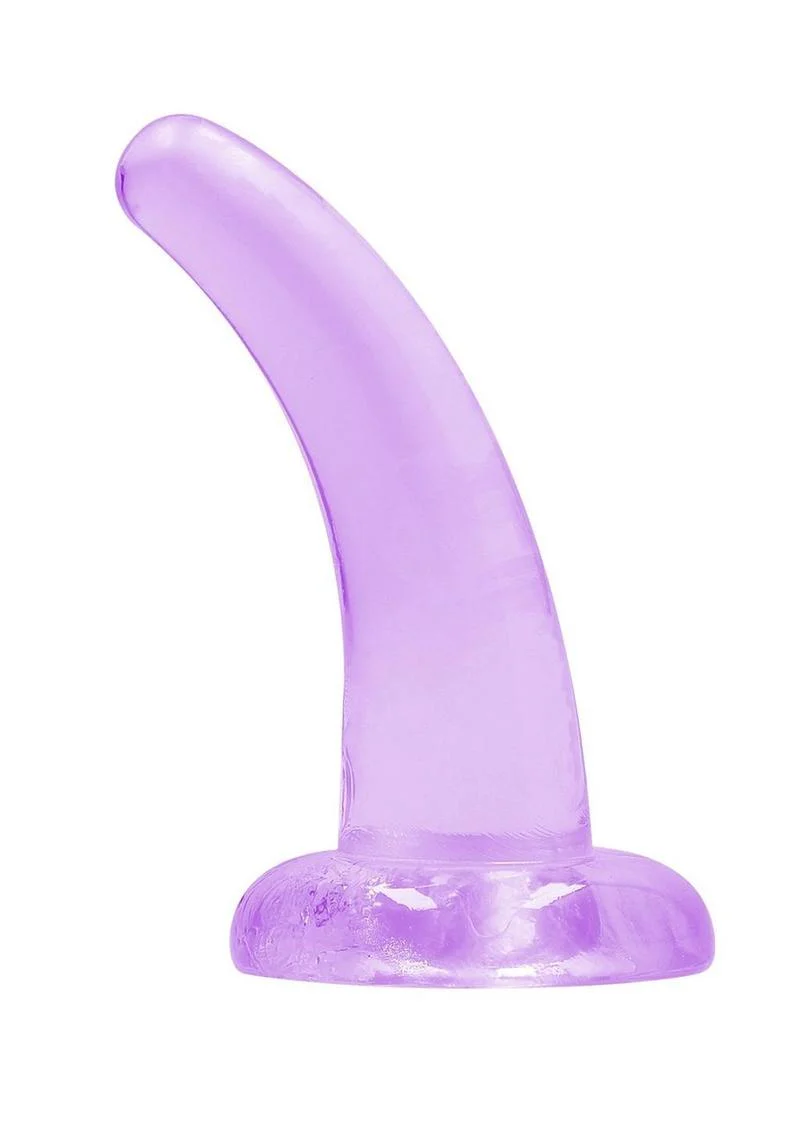 Realrock Crystal Clear Non Realistic Dildo with Suction Cup - Image 10