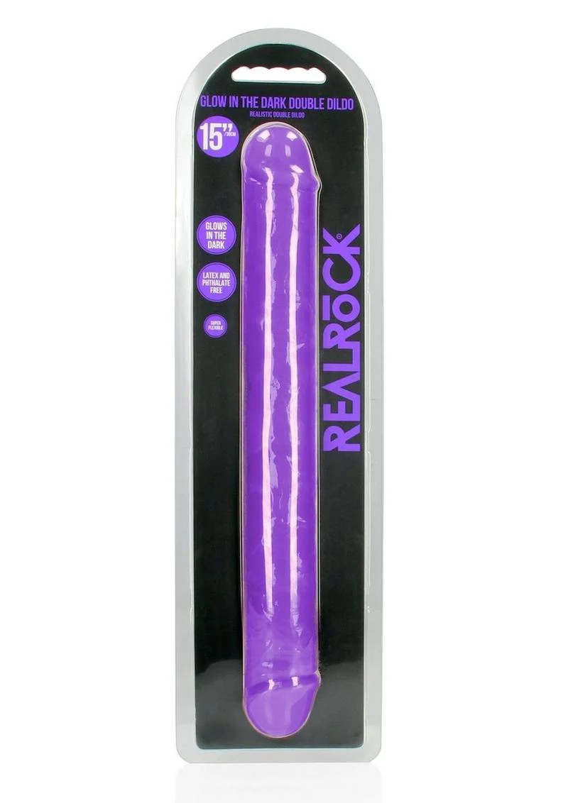 Realrock Double Dong Glow In The Dark Dildo - Image 10