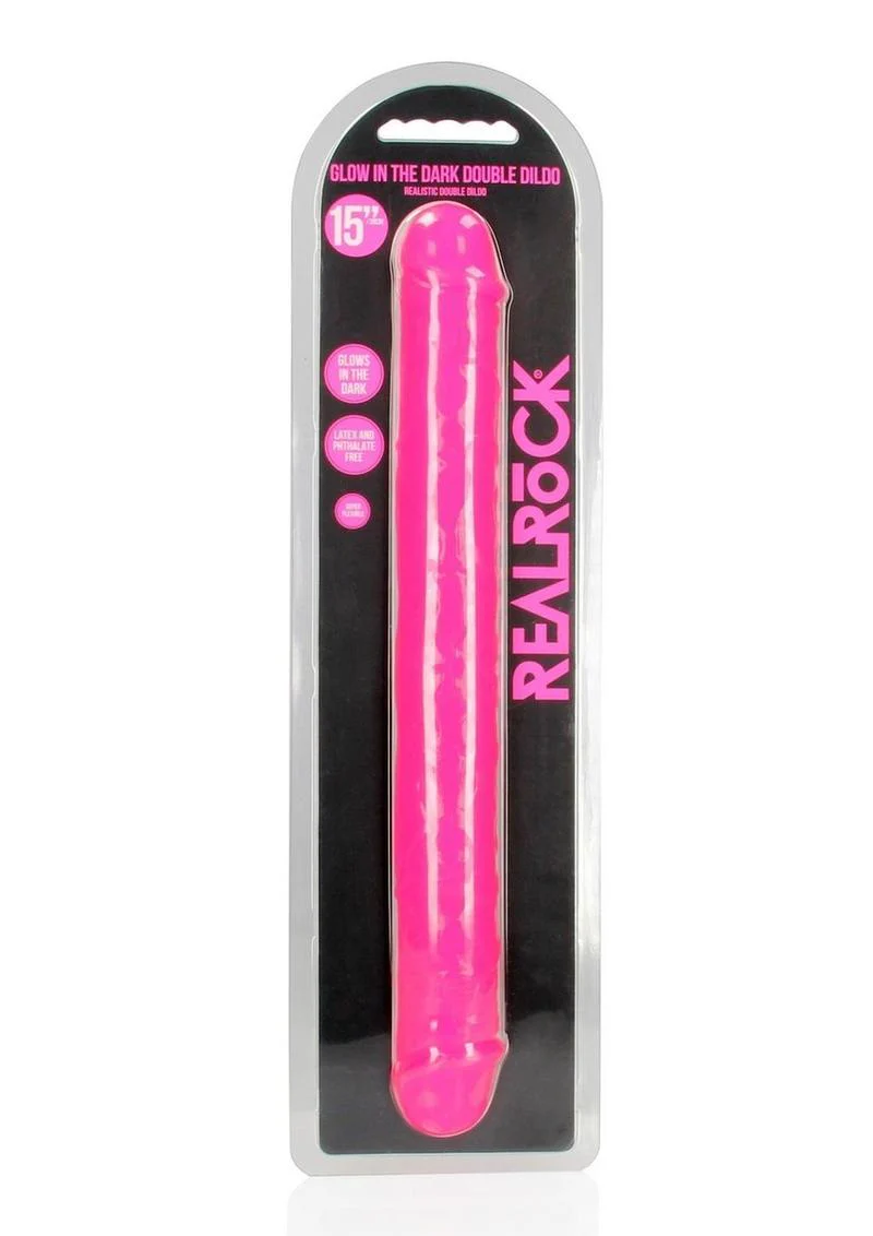 Realrock Double Dong Glow In The Dark Dildo - Image 7