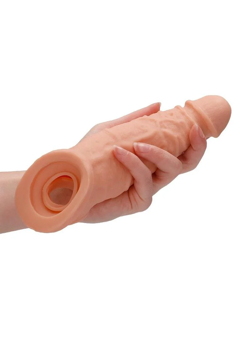 Realrock Skin Penis Extender with Rings - Image 5