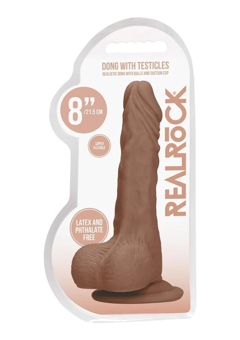 Realrock Skin Realistic Dildo with Balls - Image 5