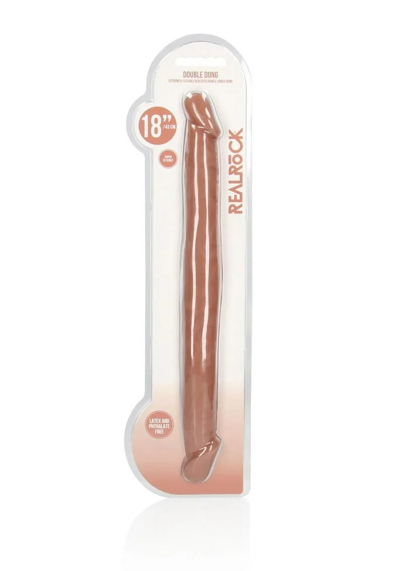 Realrock Skin Realistic Double Dildo - Image 4