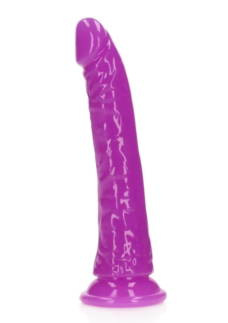Realrock Slim Glow In The Dark Dildo with Suction Cup - Image 12