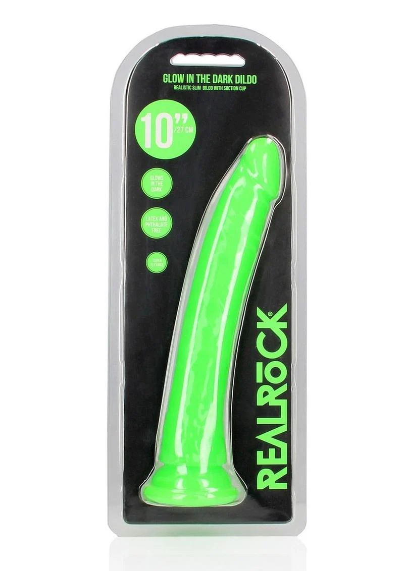 Realrock Slim Glow In The Dark Dildo with Suction Cup - Image 19
