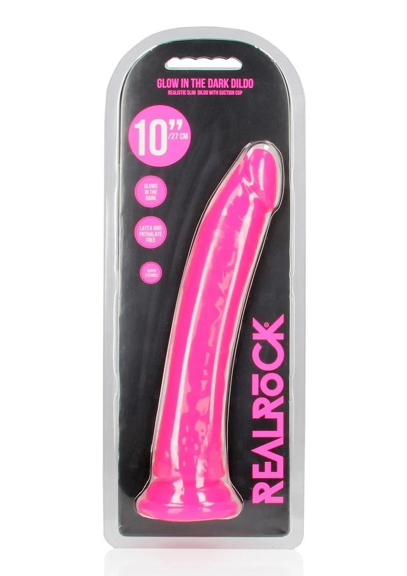 Realrock Slim Glow In The Dark Dildo with Suction Cup - Image 22