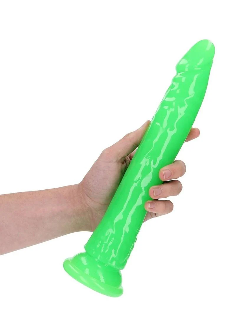 Realrock Slim Glow In The Dark Dildo with Suction Cup - Image 30