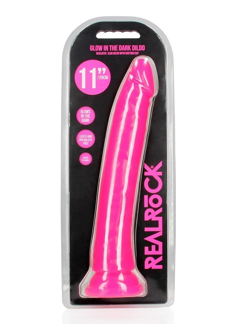 Realrock Slim Glow In The Dark Dildo with Suction Cup - Image 31