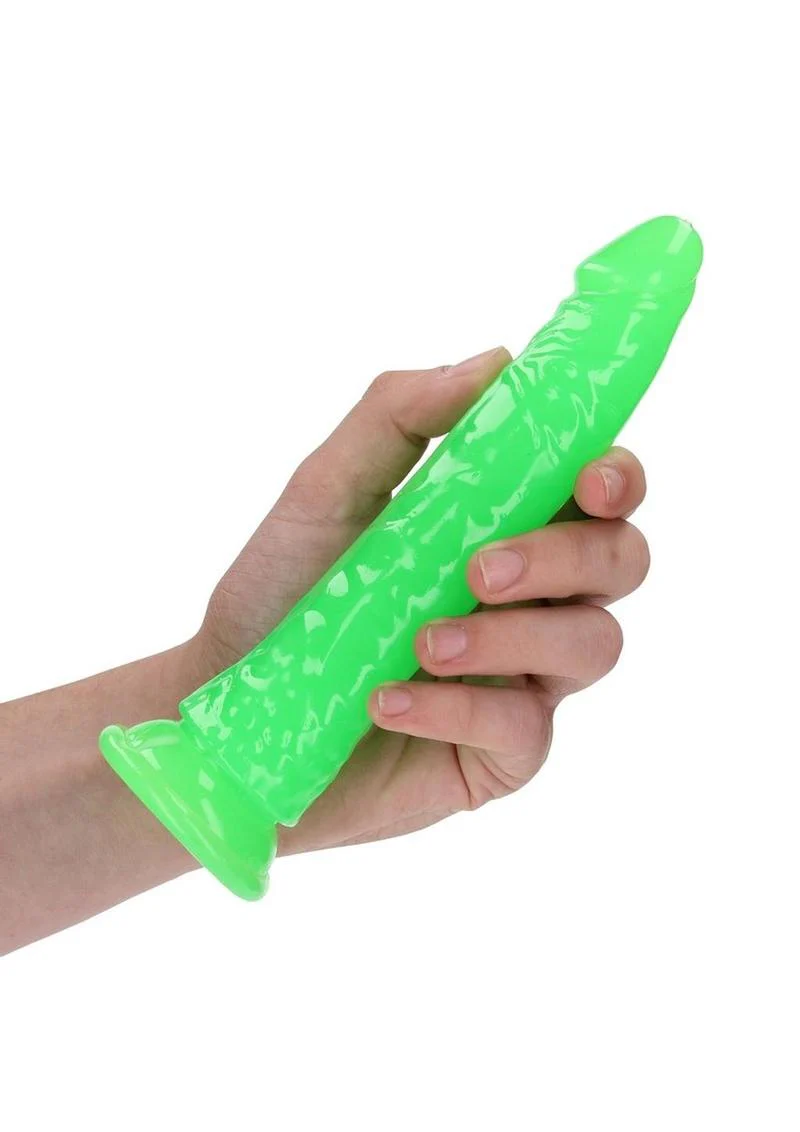 Realrock Slim Glow In The Dark Dildo with Suction Cup - Image 48