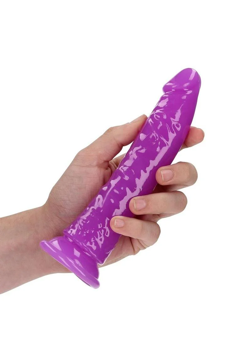Realrock Slim Glow In The Dark Dildo with Suction Cup - Image 54