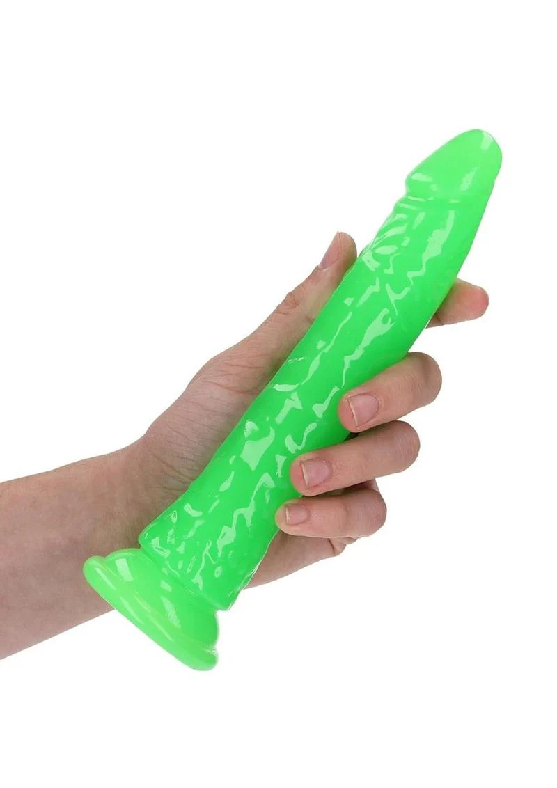 Realrock Slim Glow In The Dark Dildo with Suction Cup - Image 57