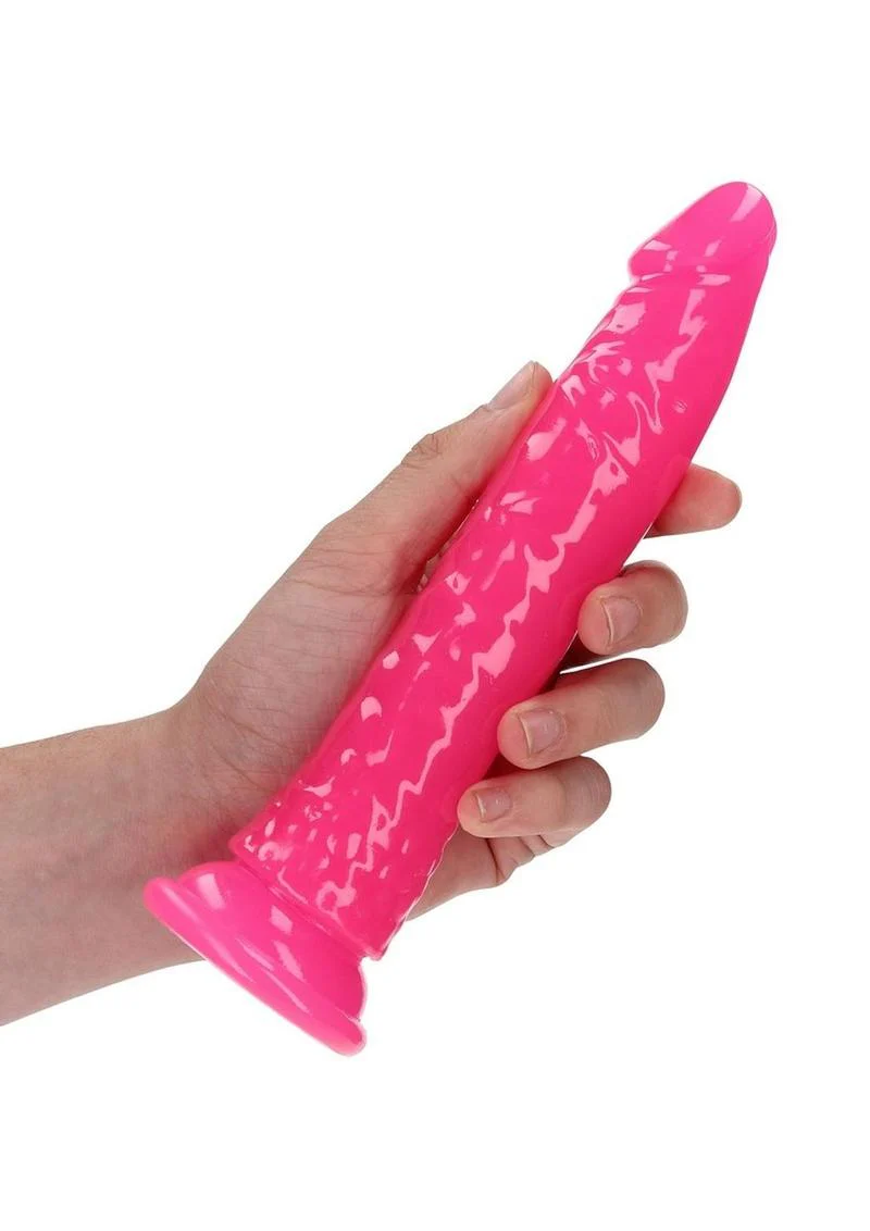 Realrock Slim Glow In The Dark Dildo with Suction Cup - Image 60