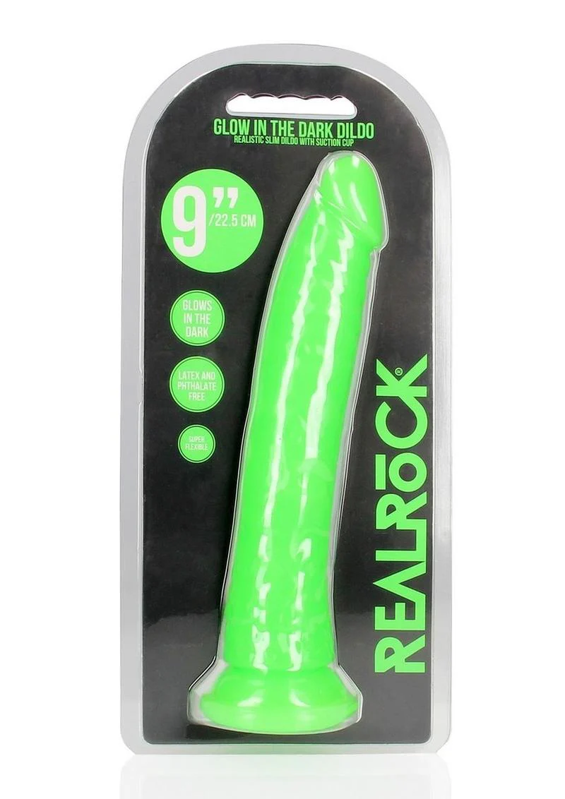 Realrock Slim Glow In The Dark Dildo with Suction Cup - Image 64