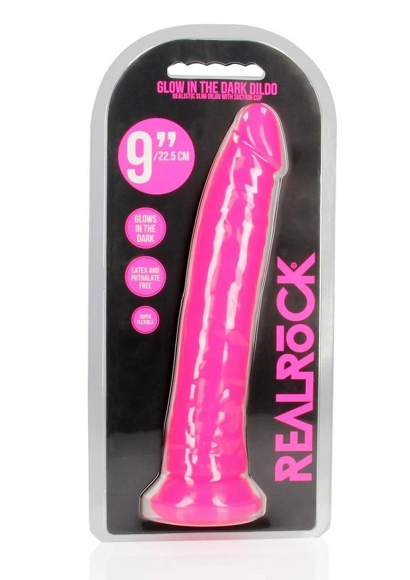 Realrock Slim Glow In The Dark Dildo with Suction Cup - Image 67