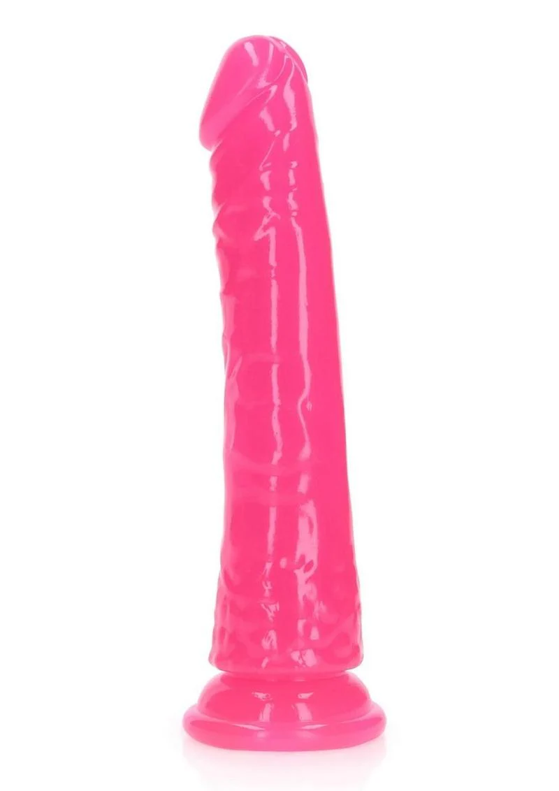 Realrock Slim Glow In The Dark Dildo with Suction Cup - Image 8