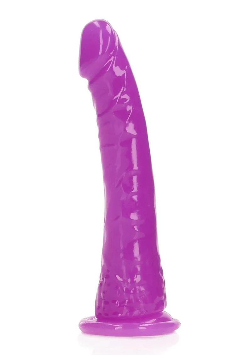 Realrock Slim Glow In The Dark Dildo with Suction Cup - Image 9
