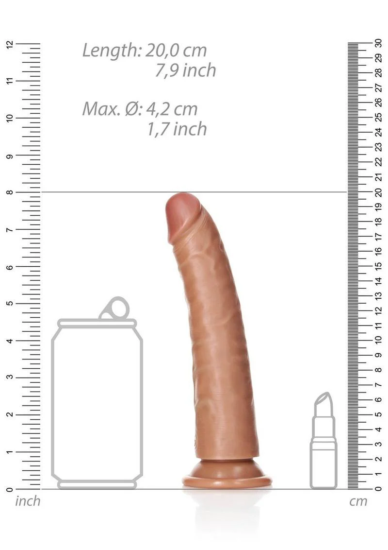 Realrock Slim Realistic Dildo with Suction Cup - Image 15