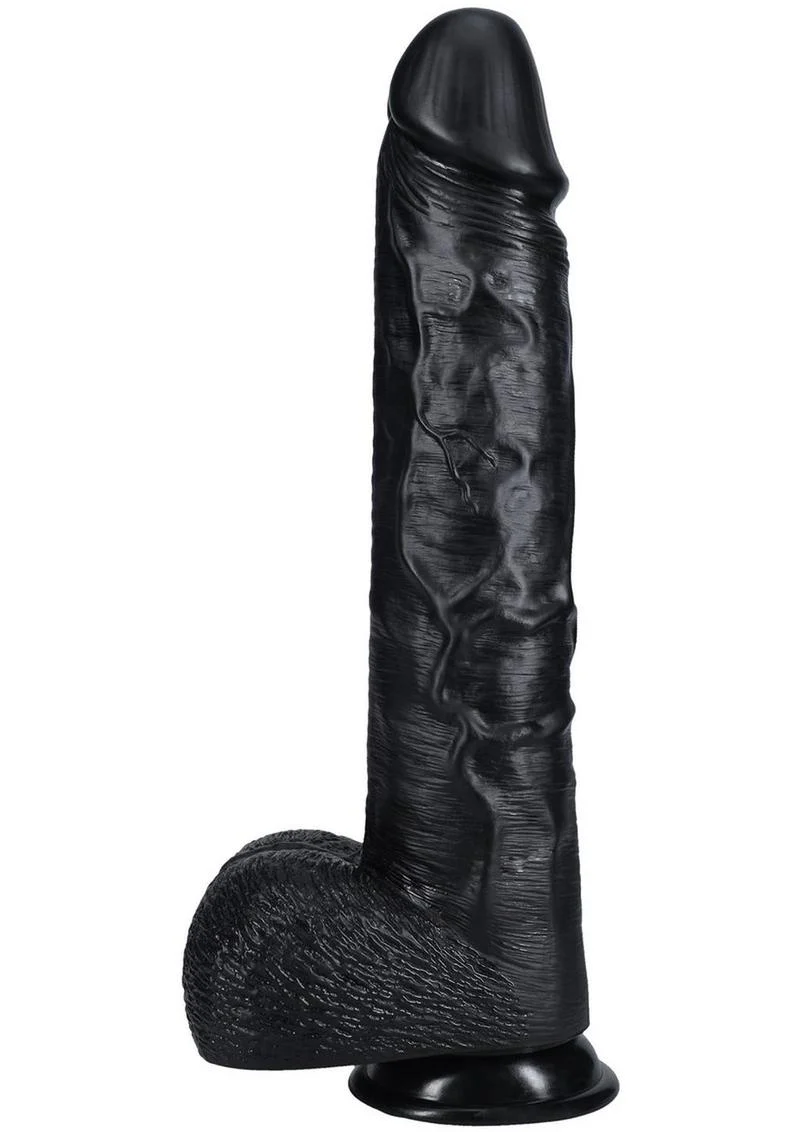 Realrock Ultra Realistic Skin Extra Large Straight Dildo with Balls and Suction Cup - Image 12