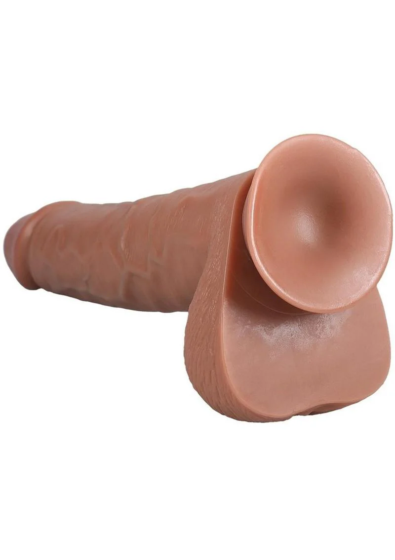 Realrock Ultra Realistic Skin Extra Large Straight Dildo with Balls and Suction Cup - Image 24