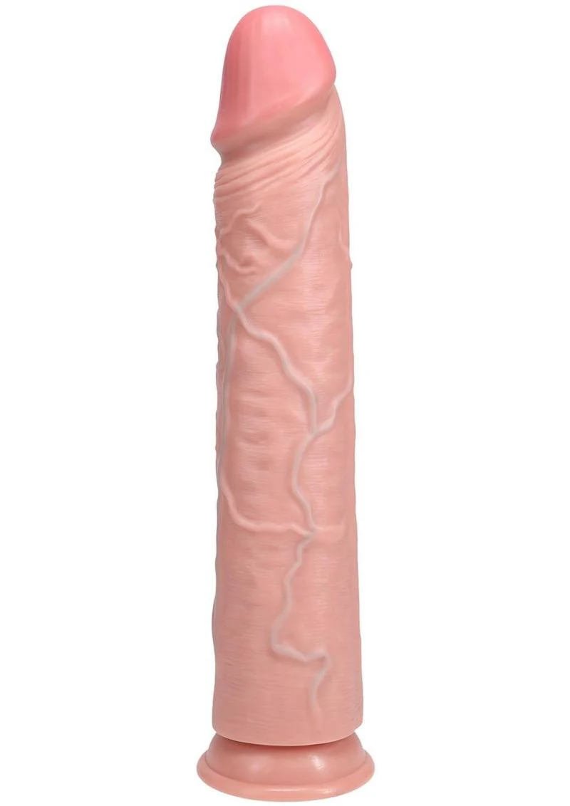 Realrock Ultra Realistic Skin Extra Large Straight Dildo with Suction Cup - Image 17