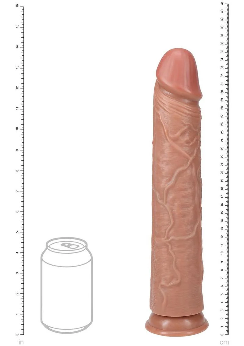 Realrock Ultra Realistic Skin Extra Large Straight Dildo with Suction Cup - Image 24