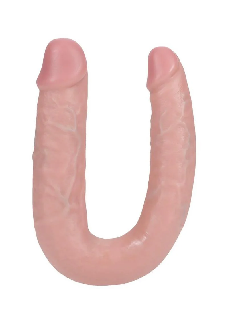 Realrock Ultra Realistic Skin U Shaped Double Dildo - Image 3