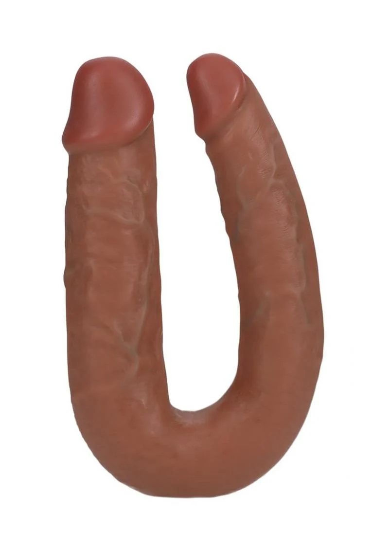 Realrock Ultra Realistic Skin U Shaped Double Dildo - Image 4