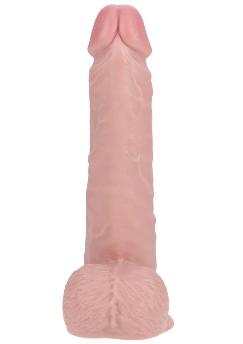 Realrock Vibrating and Rotating Cock with Balls Regular Straight - Image 4