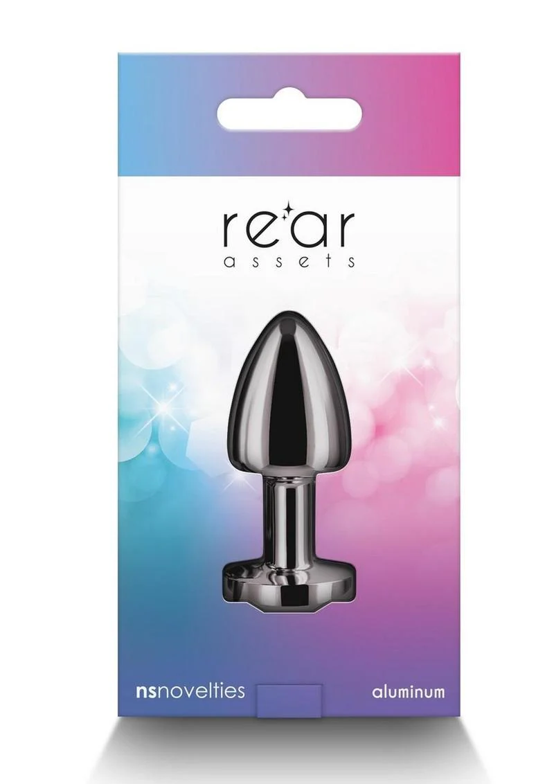Rear Assets Aluminum Anal Plug - Petite - Image 12