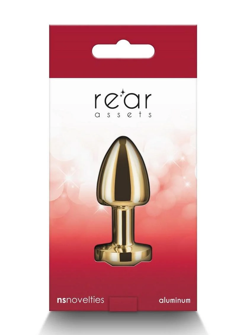 Rear Assets Aluminum Anal Plug - Petite - Image 9