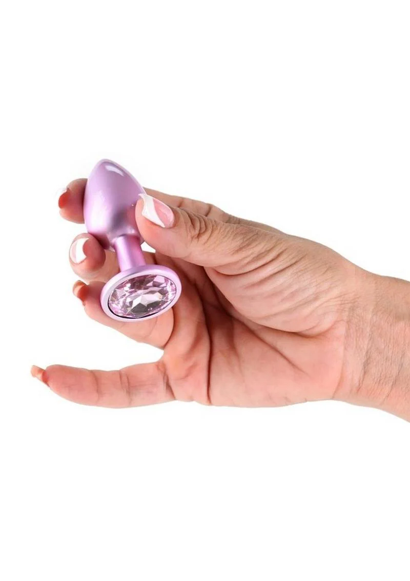 Rear Assets Anal Plug - Small - Iridescent - Image 3