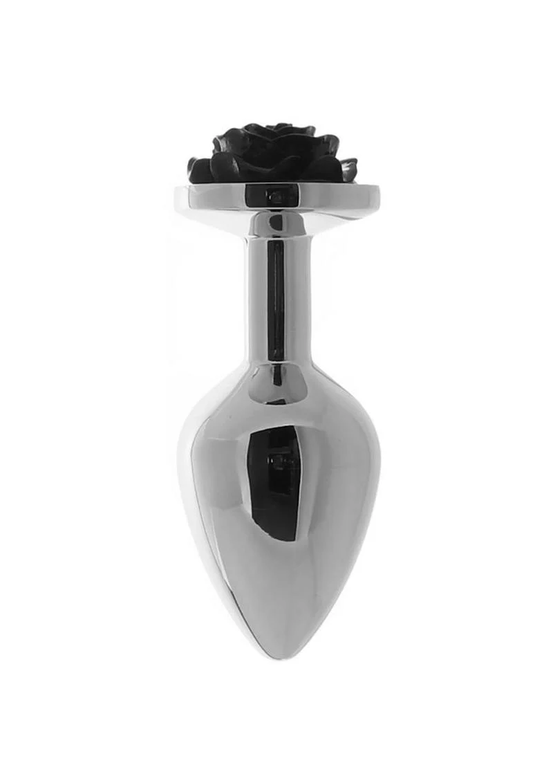 Rear Assets Rose Aluminum Anal Plug - Image 12