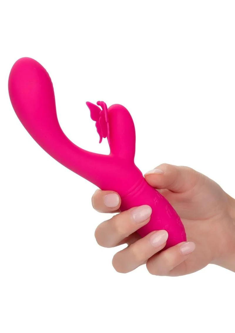 Rechargeable Butterfly Kiss Flutter Silicone Massager - Image 4