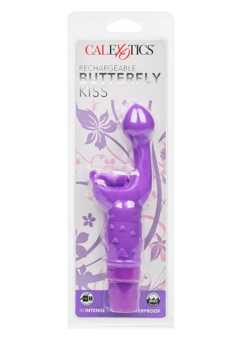 Rechargeable Butterfly Kiss G-Spot Rabbit Vibrator - Image 4