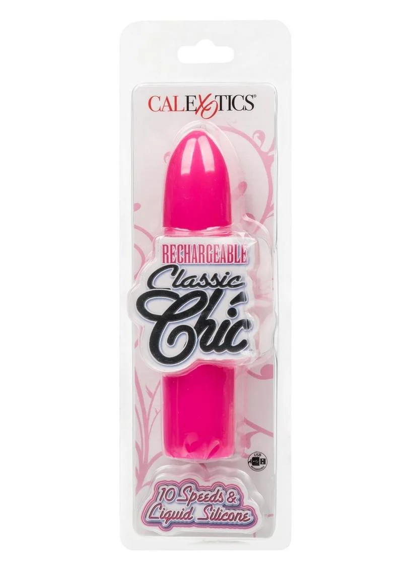 Rechargeable Classic Chic Mini Silicone Vibrator - Image 2